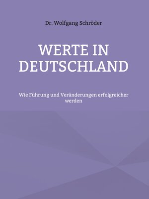 cover image of Werte in Deutschland